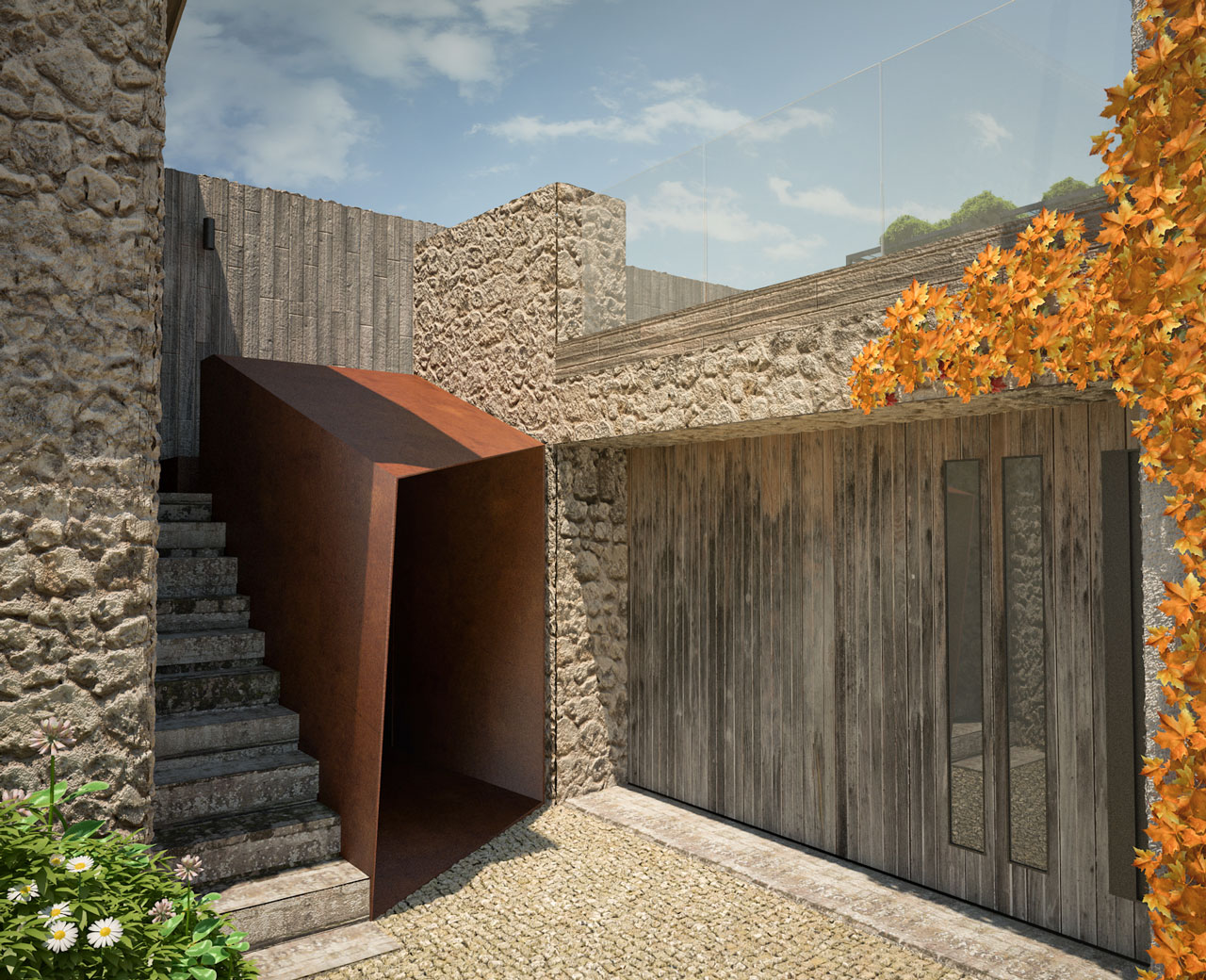 microarchitecture accès cave